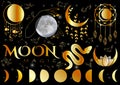 Occult Moon magic mystic elements