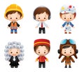 Occupation Icons Royalty Free Stock Photo