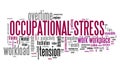 Occupational stress Royalty Free Stock Photo