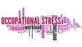Occupational stress Royalty Free Stock Photo