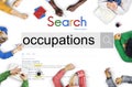 Occupations Career Employment Recruitment Position Concept