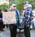 Occupy Wall Street Protest Royalty Free Stock Photo