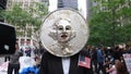 Occupy Wall Street Protesters Talking in New York City