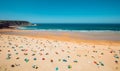 Ocean beach in Asturia, North Spain Royalty Free Stock Photo