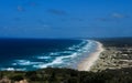 Ocean beach on Moreton Island, Queensland, Australia