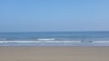 Ocean beach sea blue tropical travel sand background sunshine sunshine nature Royalty Free Stock Photo