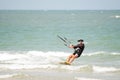 Ocean Bluesky and Kitesurf at Thailand