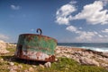 Ocean buoy washed ashore in Cyprus