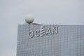 Ocean casino resort facade sign