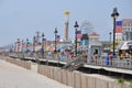 Ocean City Boardwalk in New Jersey Royalty Free Stock Photo