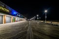 Ocean City, Maryland Pier during a Warm Fall Night Royalty Free Stock Photo