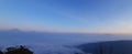OCEAN OF CLOUDS, MOUNT ANDONG Royalty Free Stock Photo