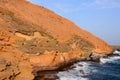 Ocean Coast's View Montana Amarilla Tenerife Royalty Free Stock Photo