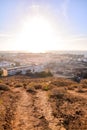 Ocean Coast's View Montana Amarilla Tenerife Royalty Free Stock Photo