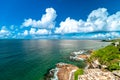 Ocean coast in Salvador, Brazil Royalty Free Stock Photo