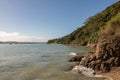 Bay of Islands Coast Near Treaty Of Waitangi Grounds New Zealand Royalty Free Stock Photo