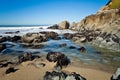 Ocean coastline landscape. Royalty Free Stock Photo