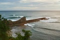 Ocean coastline in Nicaragua Royalty Free Stock Photo