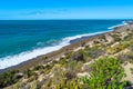 Ocean cost landscape of Peninsula Valdes, Patagonia, Argentina