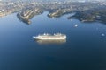 Ocean Cruise ship in Sydney Harbour