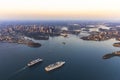 Ocean Cruise ship in Sydney Harbour