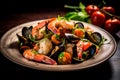 Ocean Delight: Insalata di Mare with a Zesty Lemon Dressing