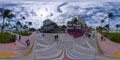 Ocean Drive Miami Beach FL shot on 360 camera