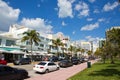 Ocean Drive Miami Beach Royalty Free Stock Photo