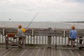 Ocean Fishing Pier Twins