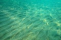 Ocean floor underwater photo, sand Royalty Free Stock Photo