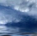 Ocean fog Royalty Free Stock Photo