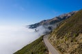 Ocean Fog - Big Sur, California Royalty Free Stock Photo