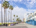 Ocean front walk,Venice Beach Royalty Free Stock Photo