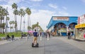 Ocean front walk,Venice Beach Royalty Free Stock Photo