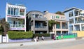 Ocean Front Walk of Venice Beach in Los Angeles. This boardwalk is 2.5 kilometer long