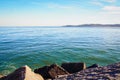 Ocean in Hondarribia, Basque Country, Spain Royalty Free Stock Photo