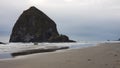 Ocean. Iews of Haystack rock cannon Beach Oregon Royalty Free Stock Photo