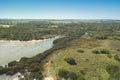 Aerial imagery of Inverloch, Victoria, Australia