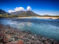 Ocean inlet in New Zealand