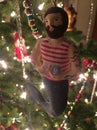 Merman Christmas ornament lights