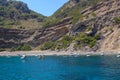 Ocean Landscape Majorcan hidden mountain cove