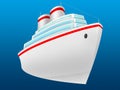 Ocean liner Royalty Free Stock Photo