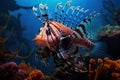 Ocean lionfish. Generate Ai