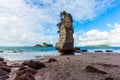 Ocean low tide in Cathedral Cove Royalty Free Stock Photo