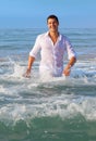 Ocean man Royalty Free Stock Photo