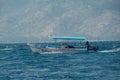 Ocean Odyssey: Close-up of Lone Boat in Gili