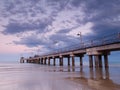 Ocean pier Royalty Free Stock Photo