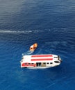 Ocean rescue operation Royalty Free Stock Photo