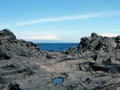 Ocean between rocks