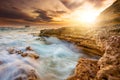 Ocean and Rocks